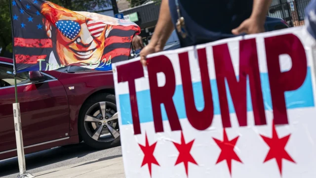 Donald Trump landed in Milwaukee for the Republican National Convention, a little more than 24 hours after he was wounded in a failed assassination attempt 15 07 2024